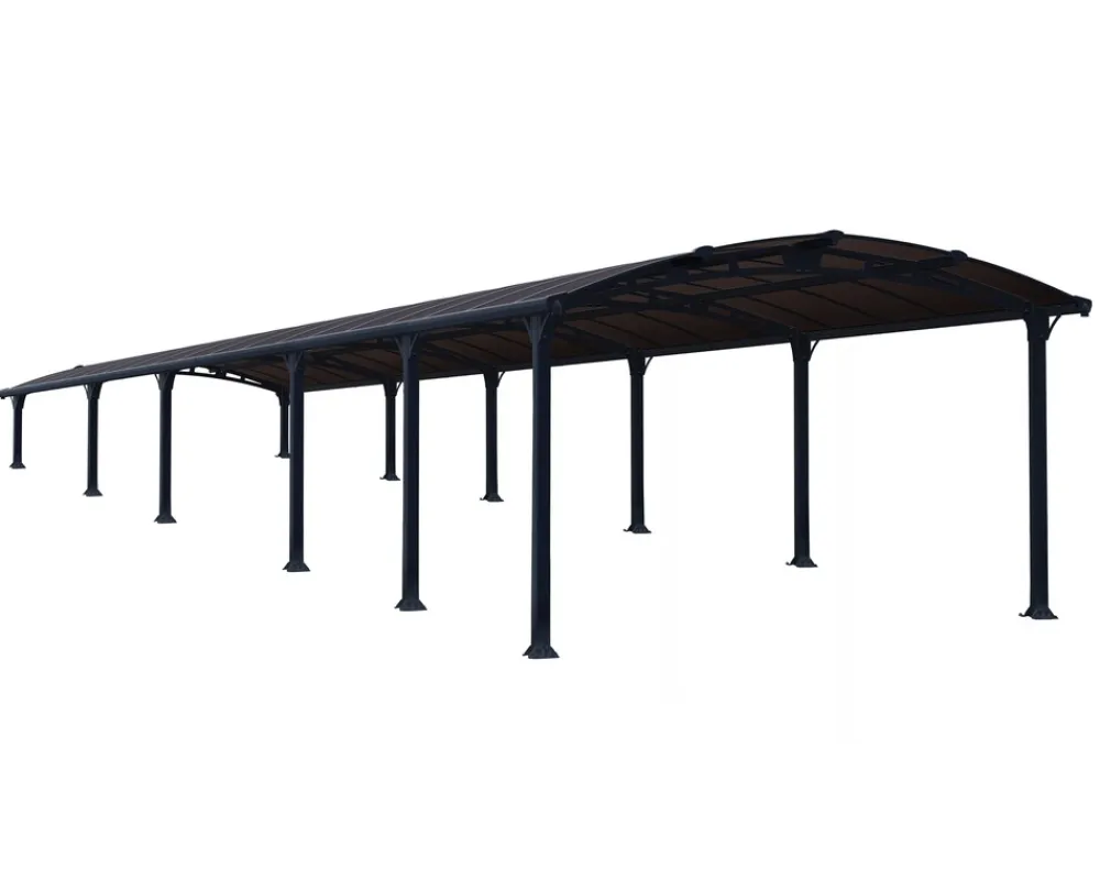 Canopia Arcadia Carport Grau 3.6x13 grau ^ PALRAM Discount
