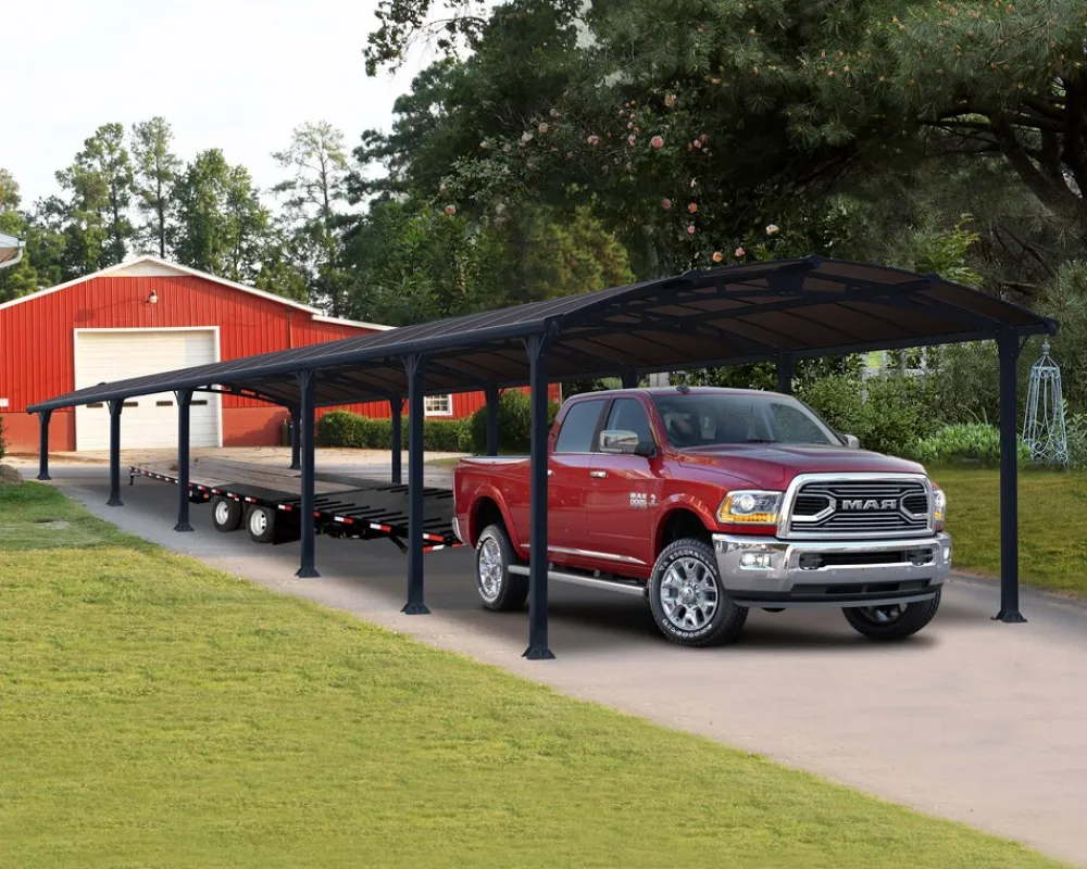 Canopia Arcadia Carport Grau 3.6x13 grau ^ PALRAM Discount