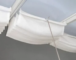 PALRAM - Canopia | Beschattung, Sonnensegel für 3x6.1 Terrassenüberdachung, weiß New