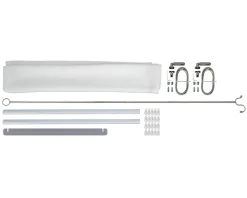 - Canopia | Beschattung, Sonnensegel für 3x5.5 Terrassenüberdachung, weiß ^ PALRAM Outlet