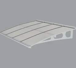 - Canopia | Bordeaux 2.2x1.4  Vordach Haustür Vordach glas klar Pultvordach ^ PALRAM Discount