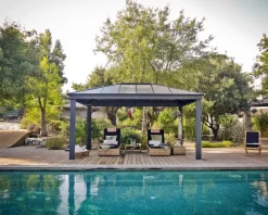- Canopia | Dallas 4.3 X 4.9 Gartenpavillon, anthrazit ^ PALRAM Outlet