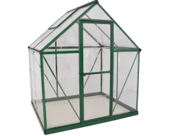 - Canopia | Hybrid Gewächshaus, grün, Seitenwände in cm 130x185x209 (LxBxH) ^ PALRAM