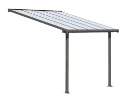 - Canopia Olympia Terrassenüberdachung anthrazit 307 x 295 x 305 cm ^ PALRAM Clearance