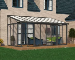 - Canopia SanRemo Wintergarten, anthrazit in cm 546x295x310 (LxBxH) ^ PALRAM Best