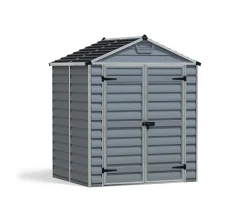 - Canopia Skylight Gerätehaus, anthrazit ca. 185,5x217x153,5 cm BxHxT ^ PALRAM New