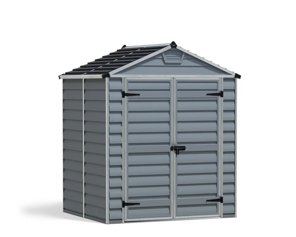 - Canopia Skylight Gerätehaus, anthrazit ca. 185,5x217x153,5 cm BxHxT ^ PALRAM New