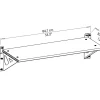Geräteschuppen SKYLIGHT grau/anthrazit + 2 x Regal ca.185x217x305cm BxHxT ^ PALRAM Best