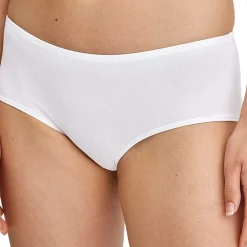CALIDA Panty Essential Cotton Low Cut Damen Slip Weiß Hot