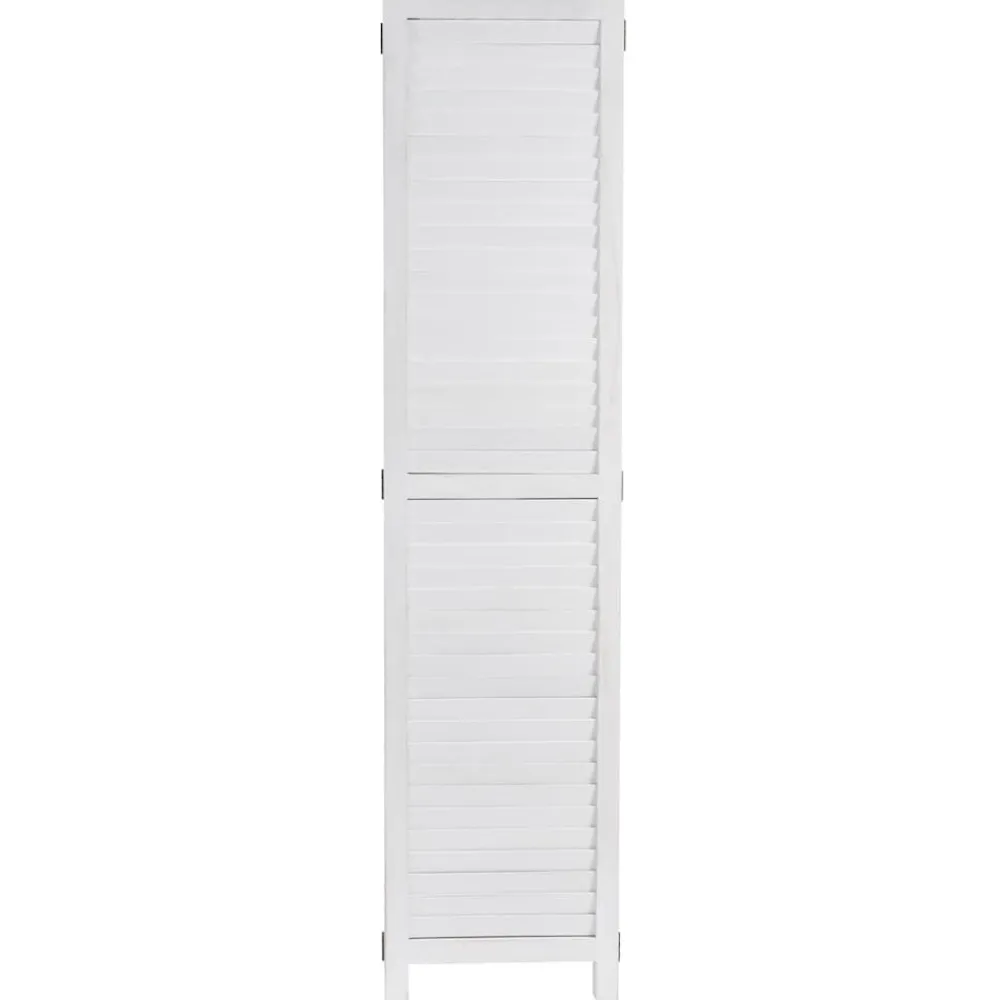 MCW Paravent -C30, Raumteiler Trennwand Sichtschutz, Shabby-Look Vintage, 170x243cm ~ weiß Sale
