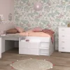 Kinderzimmer 4-teilig "Milky 11" Weiß / Grey Loft ^ Parisot Discount