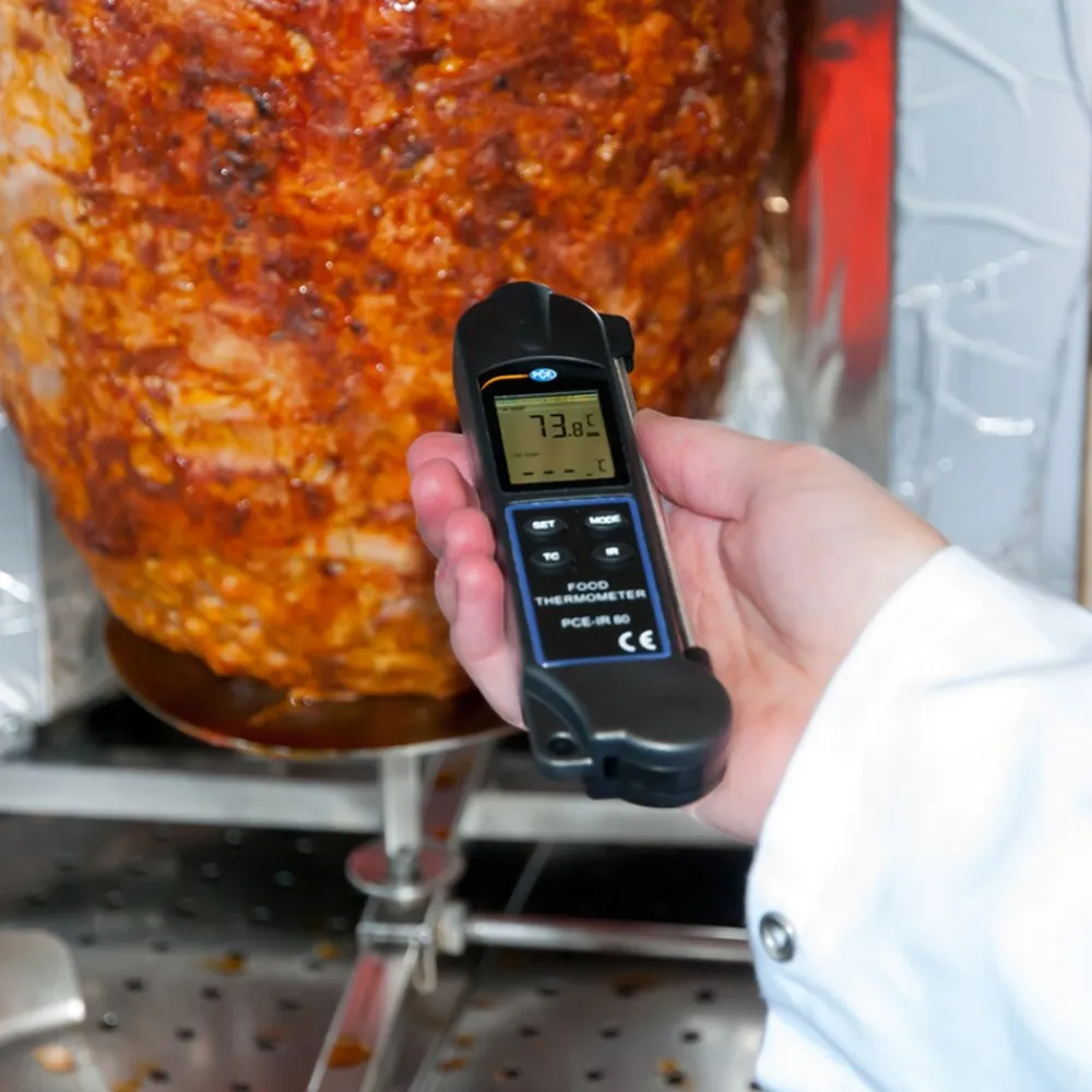 PCE Instruments PCE Infrarotthermometer PCE-IR 80 Einstechthermometer Lebensmittelthermometer zwei Messarten bis 330°C Online
