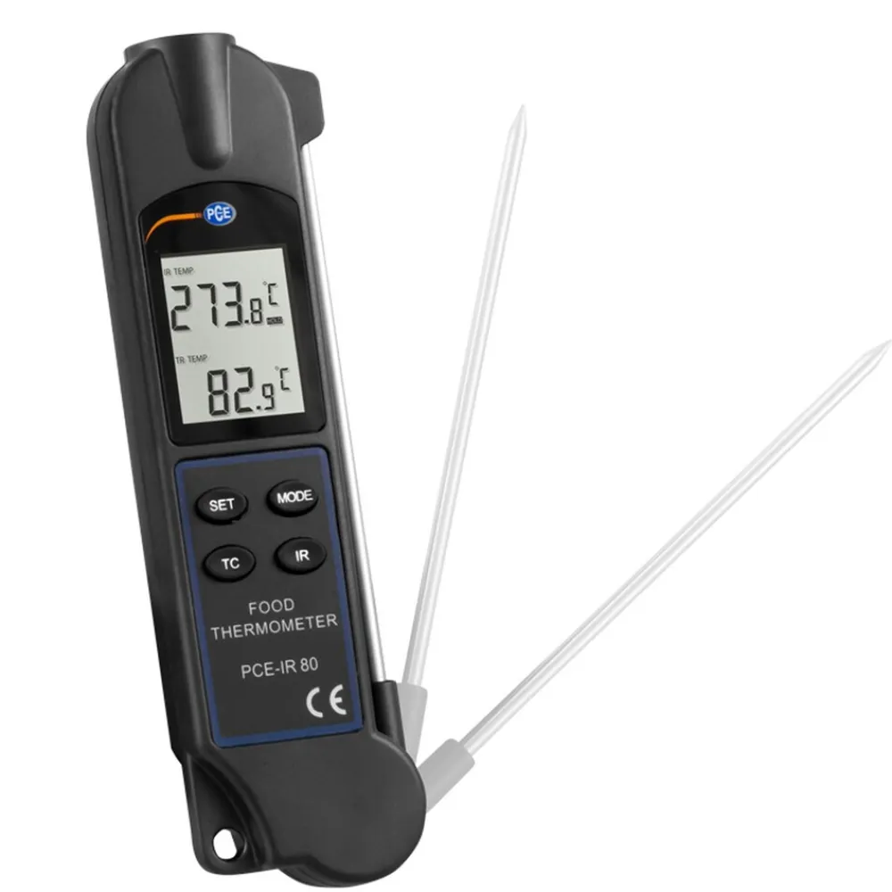 PCE Instruments PCE Infrarotthermometer PCE-IR 80 Einstechthermometer Lebensmittelthermometer zwei Messarten bis 330°C Online