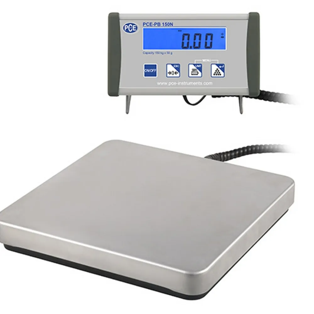 PCE Instruments PCE-PB 150N Plattformwaage max. 150 kg |LC-Display |USB bidirektional |PEAK Funktion |Füllstands Control Sale