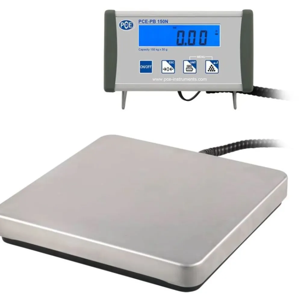 PCE Instruments PCE-PB 150N Plattformwaage max. 150 kg |LC-Display |USB bidirektional |PEAK Funktion |Füllstands Control Sale