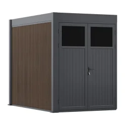 Anbau-Gartenhaus für Pergola 3x2M Anthrazit ^ PergoLine Hot