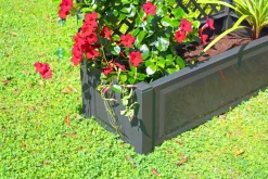 KHW Pflanzkasten groß mit Spalier 100 cm, Anthrazit Clearance
