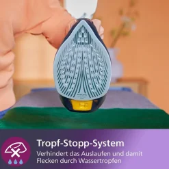 Philips DST7060/20 HV Dampfbügeleisen blau Online