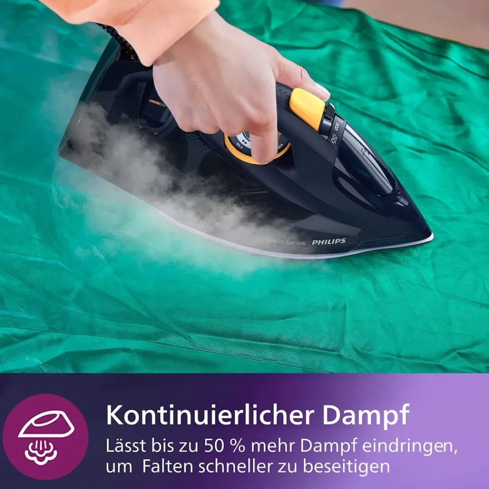 Philips DST7060/20 HV Dampfbügeleisen blau Online