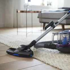 FC 9333/09 PowerPro Compact Bodenstaubsauger beuetellos violett ^ Philips Best