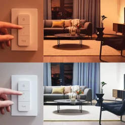 Hue LED-Lampe "White &; Color Ambience", E27, 3er Set, inkl. DimmerSwitch (00212607) ^ Philips Hot