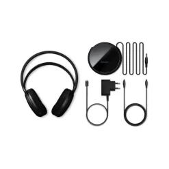 Philips SHD6000BK/12 TV-K schwarz TV-Kopfhörer (Kabellos, Funk)