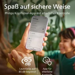 Philips TAK4200MP 4000 series Kinder On-Ear Kopfhörer (Magenta-Violett) Discount