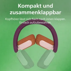 Philips TAK4200MP 4000 series Kinder On-Ear Kopfhörer (Magenta-Violett) Discount