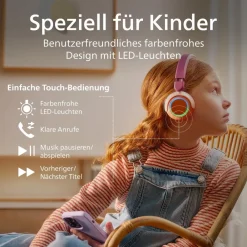 Philips TAK4200MP 4000 series Kinder On-Ear Kopfhörer (Magenta-Violett) Discount