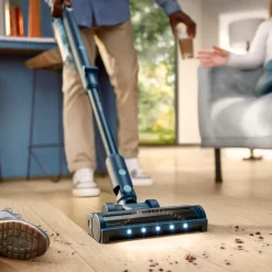 XC5244/10 Flex-it 5000 Series Akku Staubsauger (60 Minuten Laufzeit, LED-Düse, Hartböden & Teppich, Aquamodul, Fugendüse, 2-in-1 Kombinationsdüse, MiniTurbo Bürste | Salbeiblau) ^ Philips Clearance