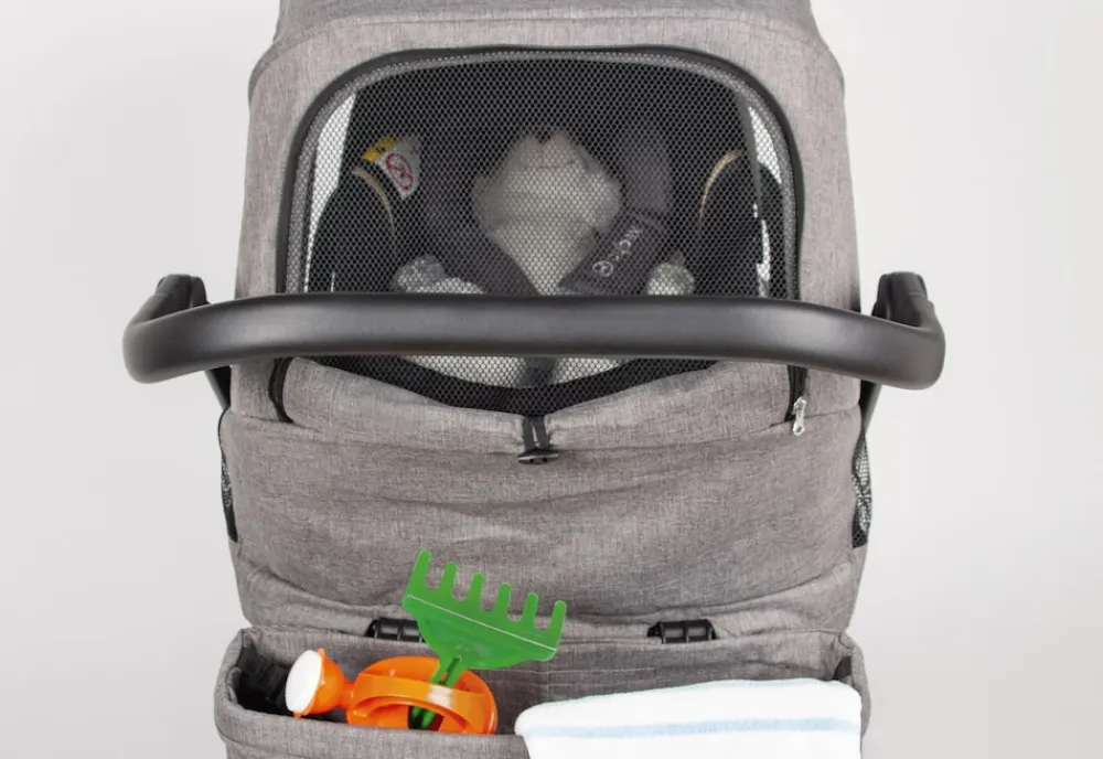 Pinolino Klappbollerwagen Cruiser PI 500 – grau Hot