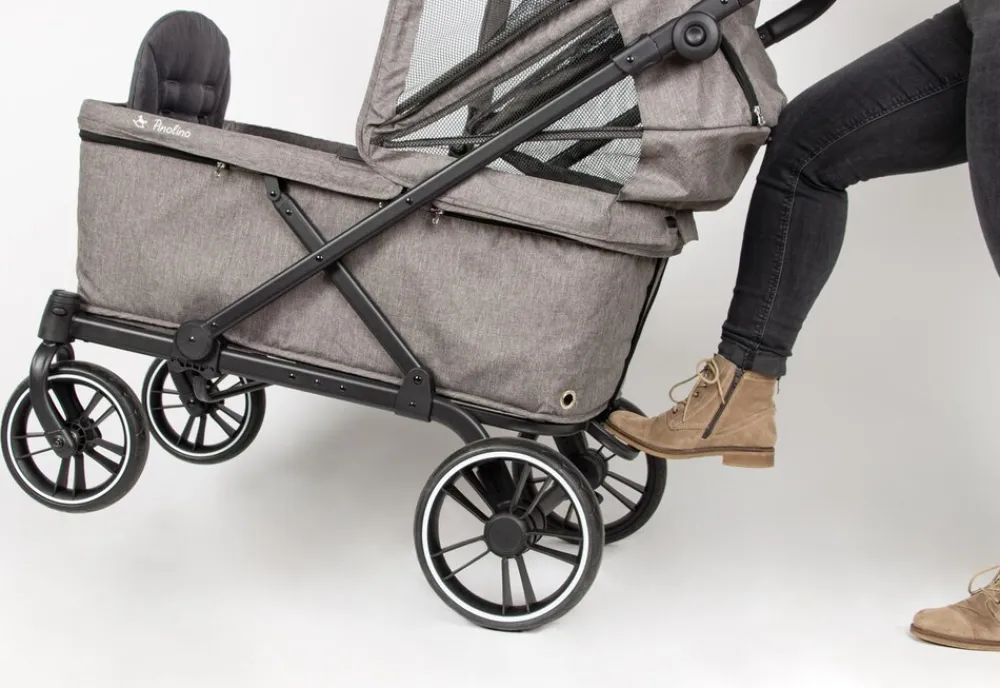 Pinolino Klappbollerwagen Cruiser PI 500 – grau Hot