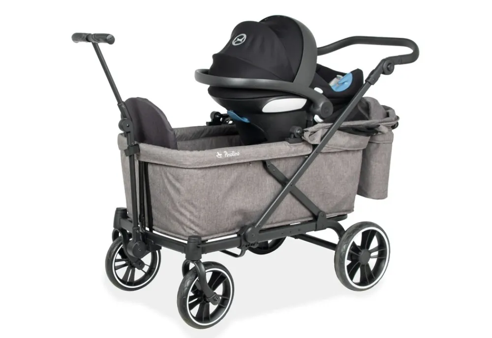 Pinolino Klappbollerwagen Cruiser PI 500 – grau Hot