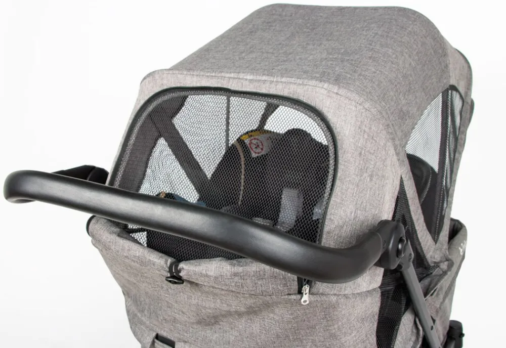 Pinolino Klappbollerwagen Cruiser PI 500 – grau Hot