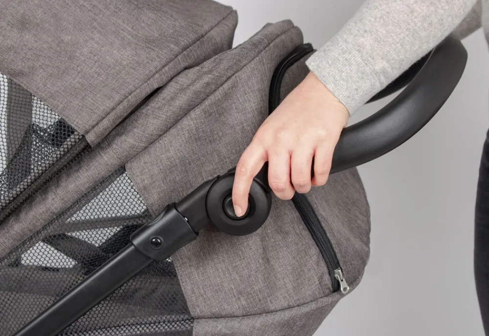 Pinolino Klappbollerwagen Cruiser PI 500 – grau Hot