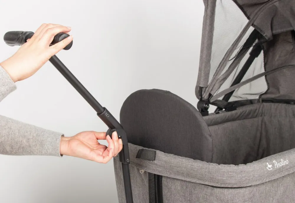 Pinolino Klappbollerwagen Cruiser PI 500 – grau Hot