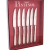 Pintinox Steakmesser geschmiedet Wellenschliff Edelstahl 18/10  Ritz 6 tlg. Best