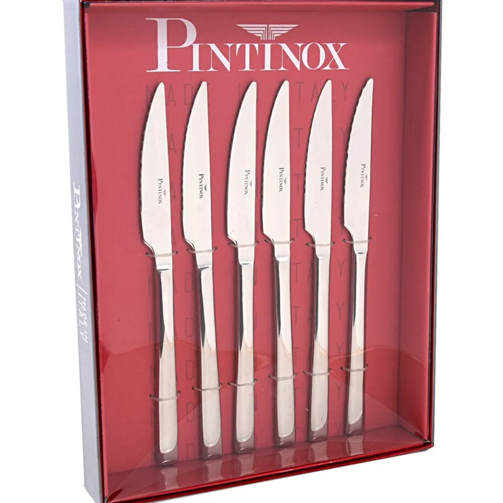 Steakmesser geschmiedet Wellenschliff Edelstahl 18/10 Synthesis ^ Pintinox Online