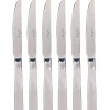 Steakmesser geschmiedet Wellenschliff Edelstahl 18/10 Leonardo 6 tlg. ^ Pintinox Hot