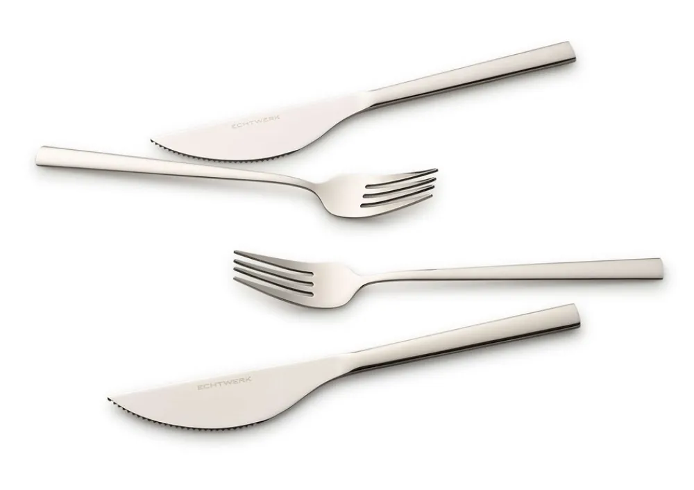 Pizzabesteck Set "Bari" 4tlg - mirror ^ ECHTWERK Discount