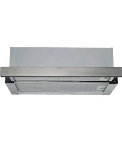 Dunstabzugshaube UBH6002-AH - Flachschirmhaube mit Edelstahlblende, 2 Fettfilter, 319,7 m³/h, LED Beleuchtung 1 X 2,00 Watt, DC-Motor, 60 cm breit, EEK A ^ PKM