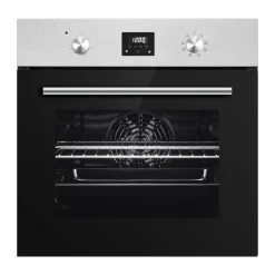 PKM Einbaubackofen EB7IXD - Einbaubackofen mit Edelstahlblende und Display, 64 L, 8 Funktionen Outlet