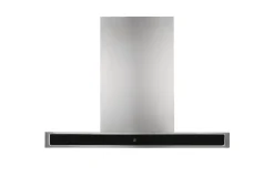 PKM Kaminabzugshaube 8060G Z - 60cm, Touch-Control, Edelstahl, Glasfront schwarz New