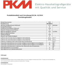 Kaminabzugshaube KH-60KH-S 60 cm Edelstahl Dunstabzugshaube Wandesse ^ PKM Sale