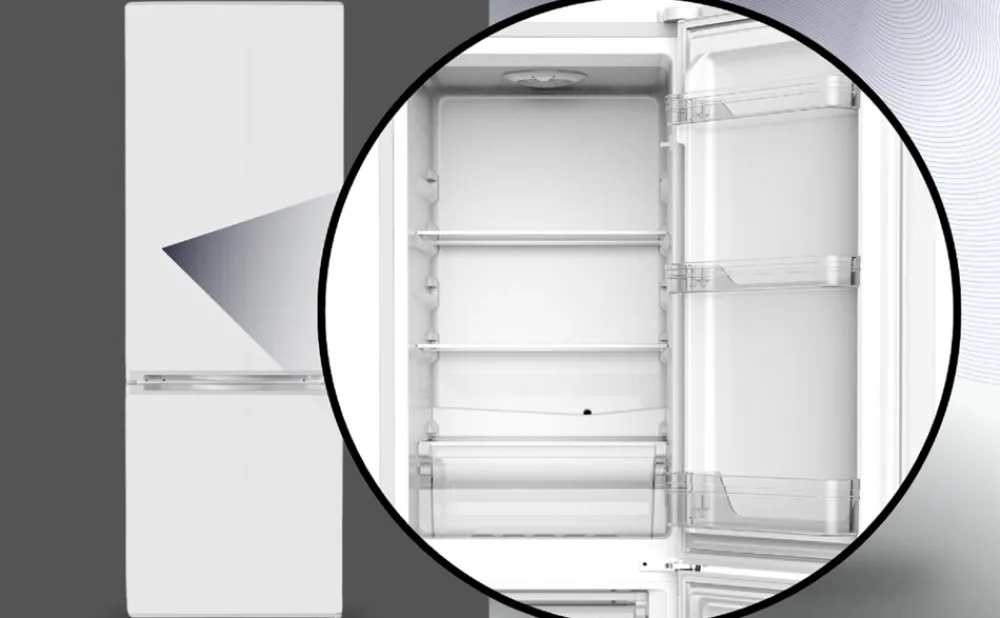 Kühl Gefrierkombination KHKG173WC Weiß 161 L LED ^ PKM Best