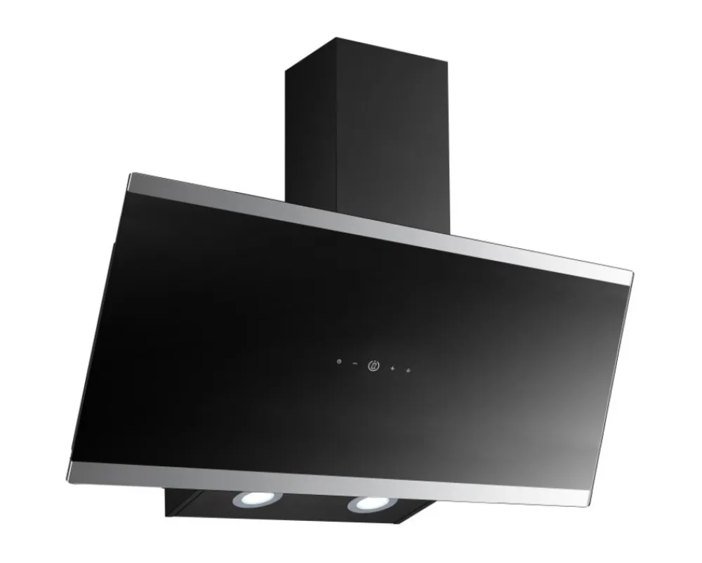 PKM Kopffreihaube S33-90A+BTH - 90cm, schwarz, Touch-Control, Dunstabzugshaube Outlet