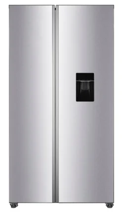 Sid by Side Kühl-Gefrierkombination SBS288-151EIXWD - Inox Design; 372 (230/142) L Nutzinhalt; EEK: E; Maße (HxBxT in cm) 173,50 x 78,00 x 71,30 ^ PKM Best