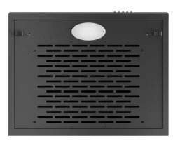 Unterbauhaube UBH5000SX 60cm schwarz Umluft Abluft Dunstabzugshaube mit LED ^ PKM Discount