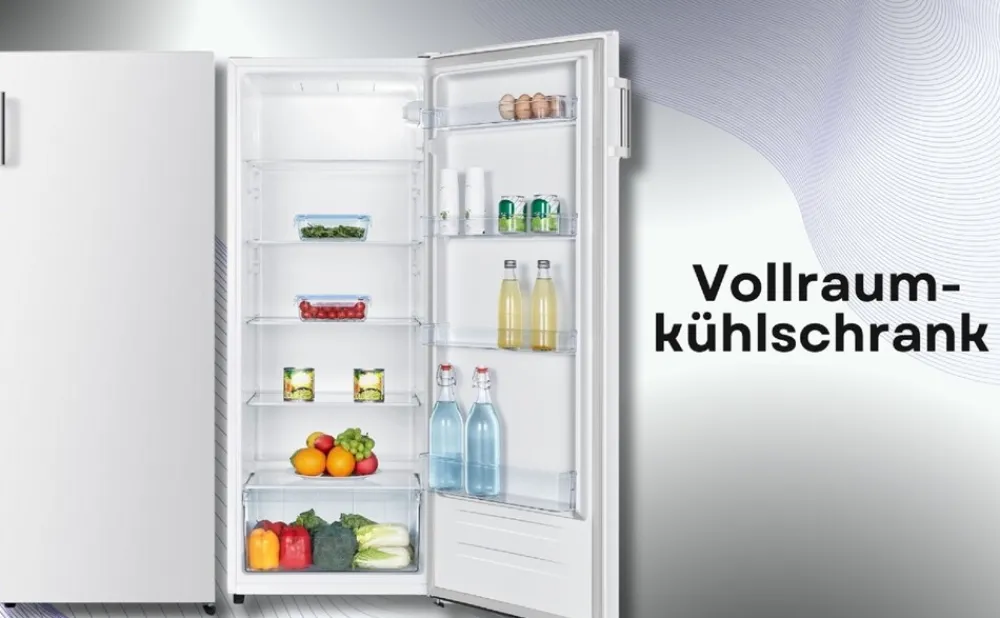 Vollraumkühlschrank KH KS242E - weiß, 242L, freistehend, Kühlschrank ^ PKM Sale