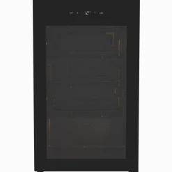 Weinklimaschrank WKS57DO - Schwarz; Lagerkapazität 57 Flaschen, Touch Control; Maße (HxBxT in cm): 83,00 x 49,50 x 55,50 ^ PKM Discount